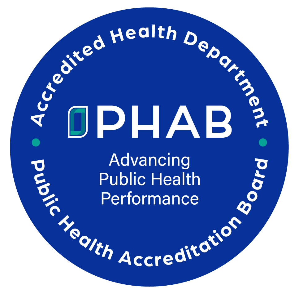 Nationally Accredited health department logo