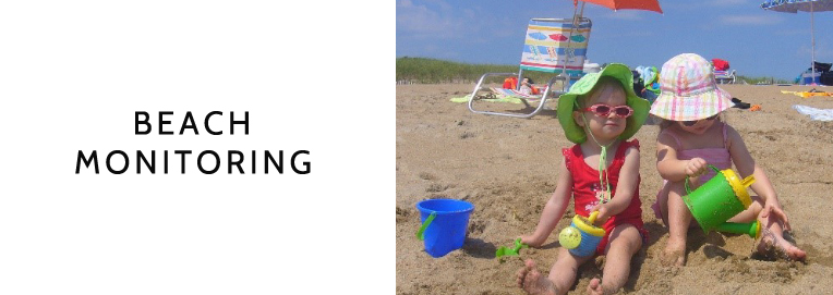 beach monitoring heading ""